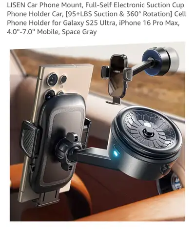 LISEN Car Phone Mount, View more