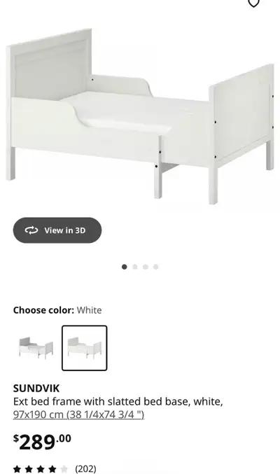 Selling a complete IKEA bed set for kids, all items in good condition. The set includes: • Evolutive...