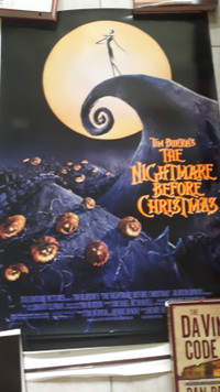 Original Movie Poster DS  The Nightmare Before Christmas