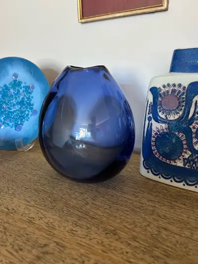 Mcm Holmegaard tear vase 6.25”, View more