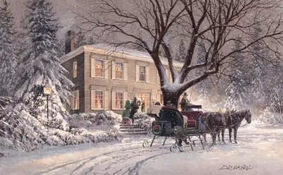 Winter Welcome By Douglas Laird Limited Edition Print Gift Idea, View more