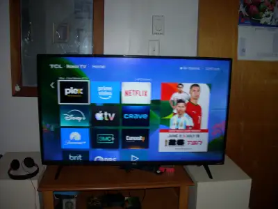 TCL 43" 4k HDR Roku Tv, View more