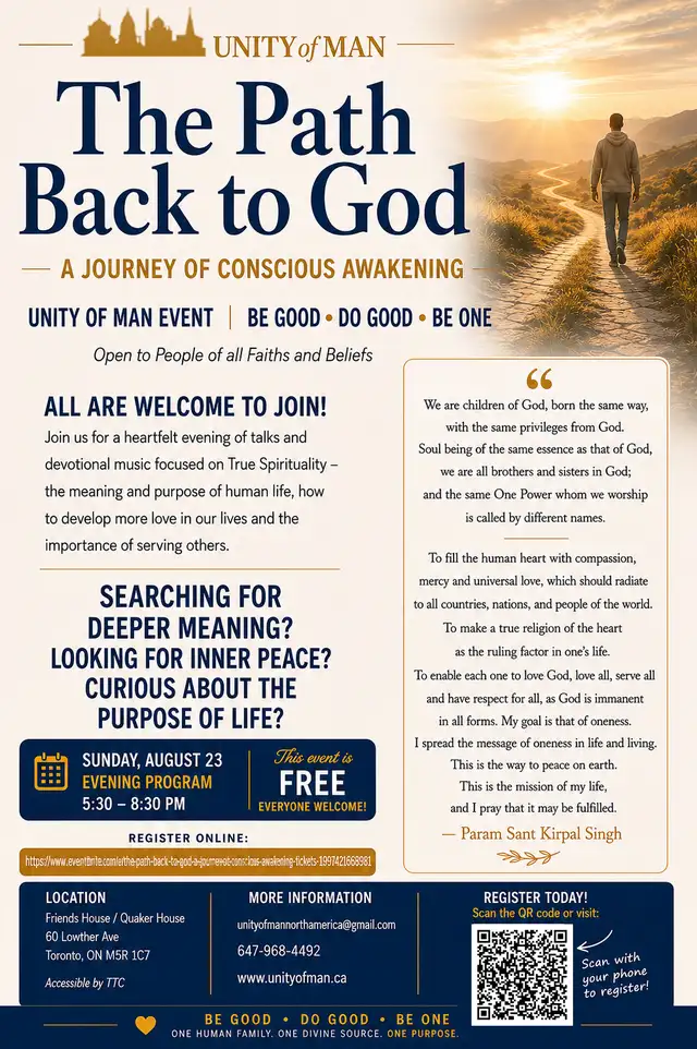 The Path Back to God - A Journey of Conscious Awakening