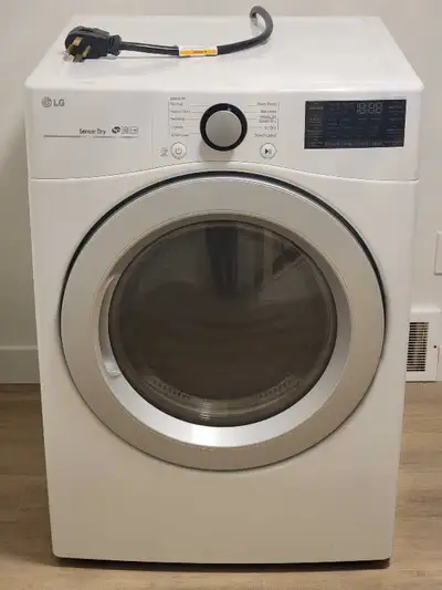 LG Electronics Electric Dryer in White - Model # DLE3500W, View more