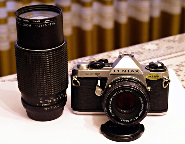 Pentax K1000, ME super, P30t, P5, K2 + Ricoh KR-5 super & XR7MII dans Appareils photo et caméras  à Ville de Montréal - Image 4