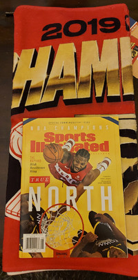 Raptors Championship Sports Illustrated + Towell