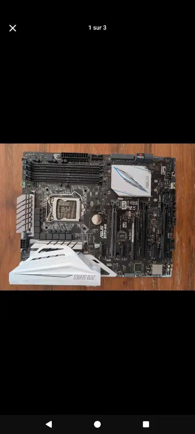 ASUS Motherboard Intel Z170 LGA 1151 Z170-AR DDR4, View more