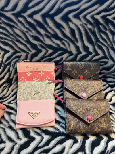 Louis Vuitton, Prada, Gucci, Goyard Wallet, View more