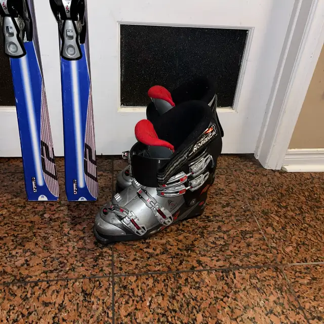 167 Tecno Pro ski with boots ,poles in Ski in Markham / York Region - Image 7
