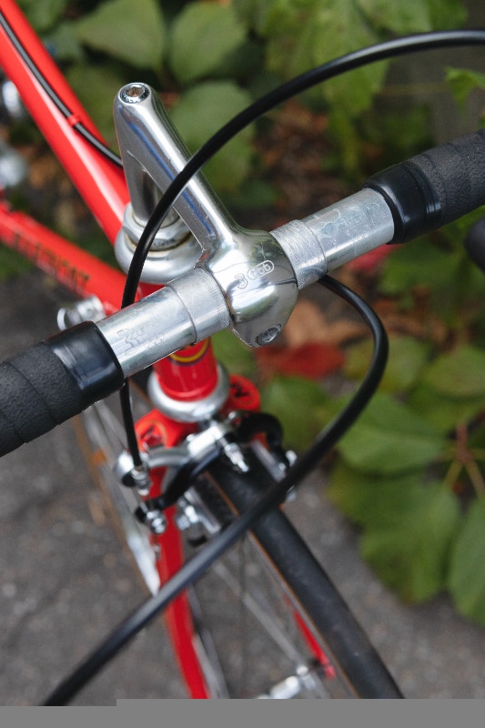 P VINTAGE CADRE Frame Course Road 55 X 55 Vélo Rouge