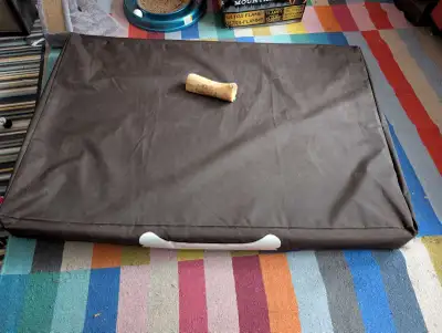 This Fatboy dog bed offers a cozy spot for your furry friend, measuring approximately 120 cm by 140...