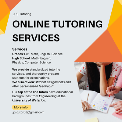 Tutoring Services from Grades 1-12 | Math, English, Science, CS, View more