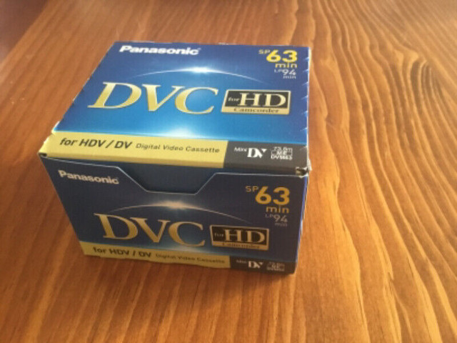 Cassettes Mini DV HD in Cameras & Camcorders in Lac-Saint-Jean