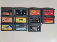 Various GBA Games