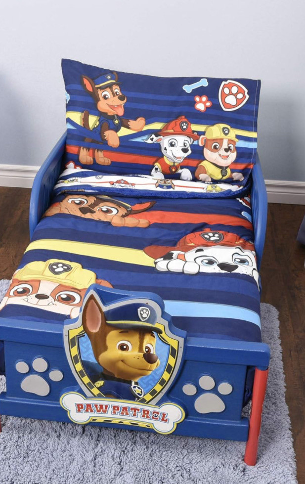 Paw Patrol Comforter 3-Piece Toddler Bedding Set - NO BED in Other in Calgary