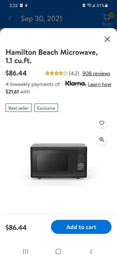 Microwave, View more