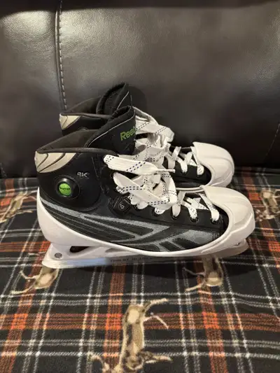 Reebok 9K Pump Goalie Skates – Size 10.5, View more