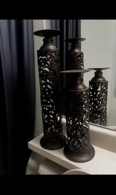 Set of 2 Candle Holders , View more