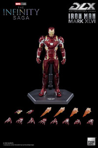 Marvel Infinity Saga Iron Man Mark 46 DLX 1/12 Scale Figure