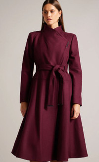 Brand New Stylish Ted Baker Coat with Full Skirt