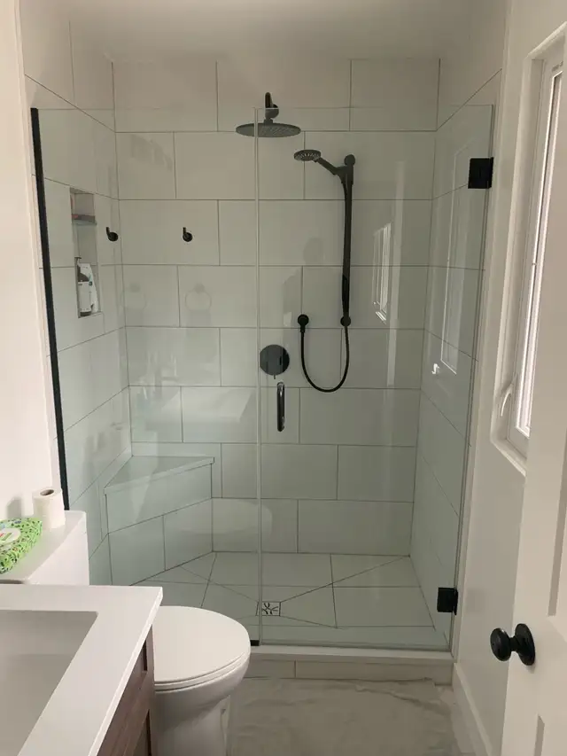 Custom Shower Installation | Tile & Waterproofing  in Renovations, General Contracting & Handyman in Edmonton - Image 4