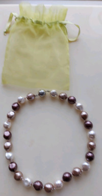 New, never used cultured pearl necklace