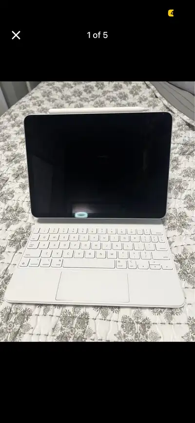 IPad Air 11, M2 Chip, 128GB, Purple, Apple keyboard and pencil, View more