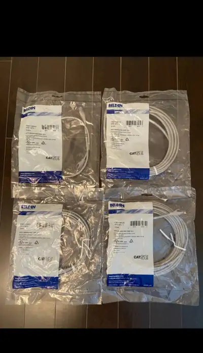 Belden Cat5e Ethernet Patch Cables, View more