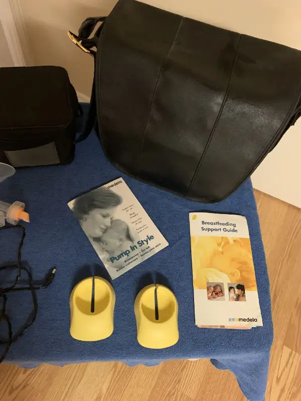 $120 Medela Pump In Style Advanced Breast Pump Tote Cooler More63008305697667122