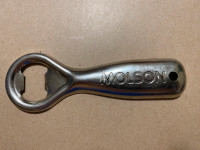 Metal bottle opener - Molson