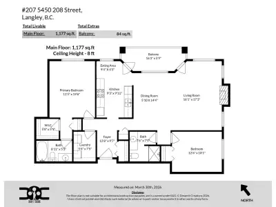 NEW PRICE. Open House Sunday, May 24 from 2-4pm. Suite 207 - 5450 208 Street (Langley Bypass & Frase...