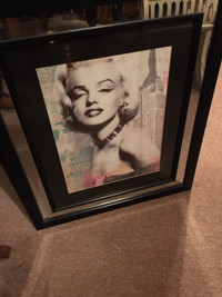 Marilyn Monroe framed print