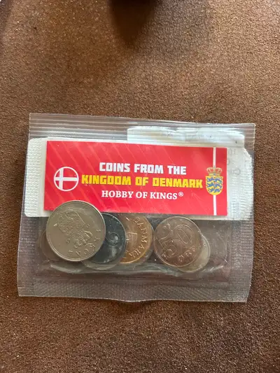 10 random mixed coins from Denmark. Ore Krone Packaged by Hobby of Kings $20 obo