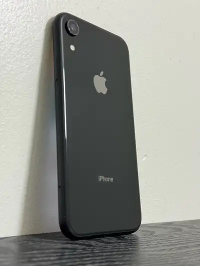 Unlocked Black Apple iPhone XR 64GB , View more