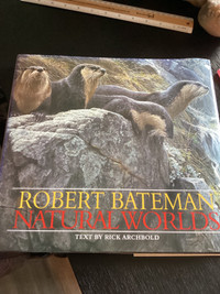 Autographed Robert Bateman books 