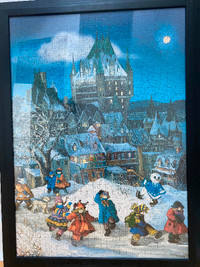 Québec City Chateau Frontenac Winter Magic by Pauline Paquin