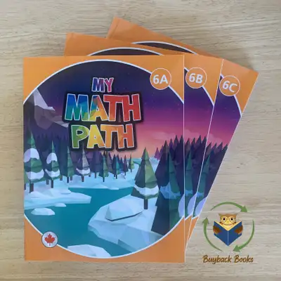 Inner GTA Delivery Available, $99 is for the Set of all three Grade 6 Student Books, 6A, 6B and 6C P...