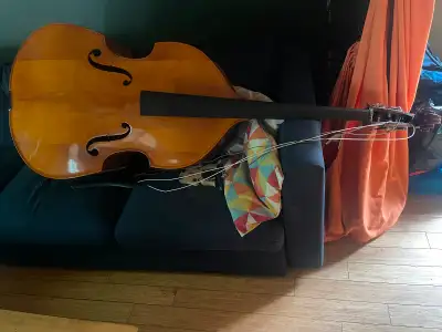 Shoenbach solid top double bass, View more