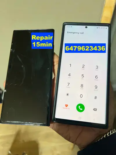 ❗PHONE REPAIR❗10 MIN ON SPOT iPHONE,SAMSUNG SCREEN,BATTERY, View more