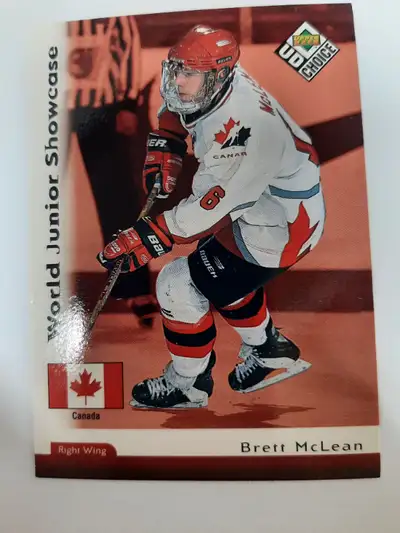 Brett McLean World Junior Showcase 1998-99 Upper Deck UD Choice, View more