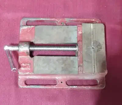Low Profile 5 inch Bench Vice For Drill Press/Milling Heavy Duty, View more