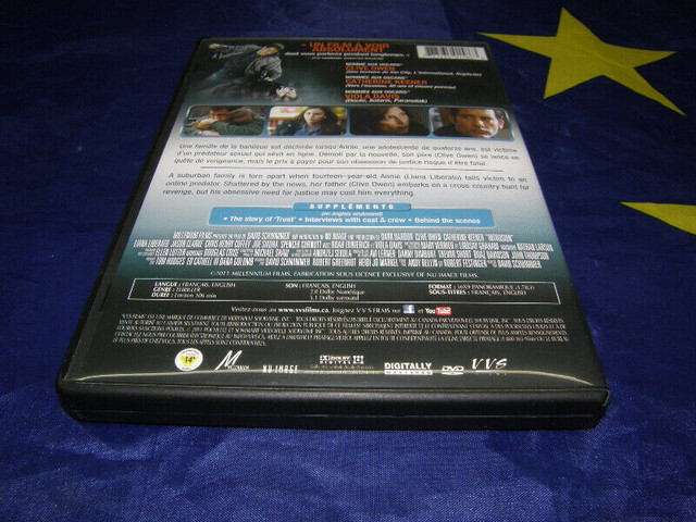 Film DVD Intrusion (Français/Anglais) - 10$ dans CD, DVD et Blu-ray  à Ville de Québec - Image 2