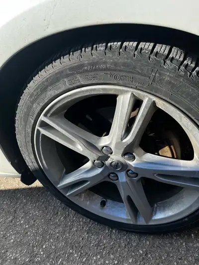 Michelin X-Ice Winter Tires 235/45R18. OEM Rims purchased at Lakeridge Volvo. Good life left on the...