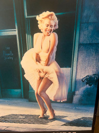 Marilyn Monroe 3’x4’ cardboard poster