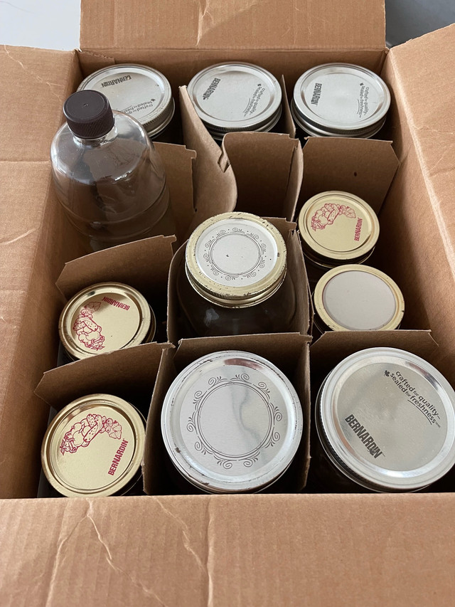 free maple syrup/ canning jars in Free Stuff in Barrie