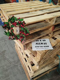 SKIDS and pallets in stock ready STRINGER or BLOCK