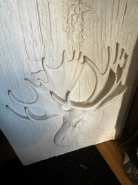  Moose wall art 