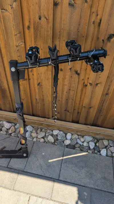 I have 4 bicycles rack with the mount pin