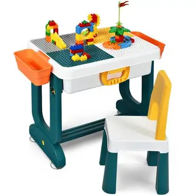 5-in-1 Kids Activity Table Set, View more