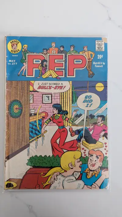 PEP - Archie Comic - issue 277 - May 1973 Archie Comics F Please see my ads for other comics